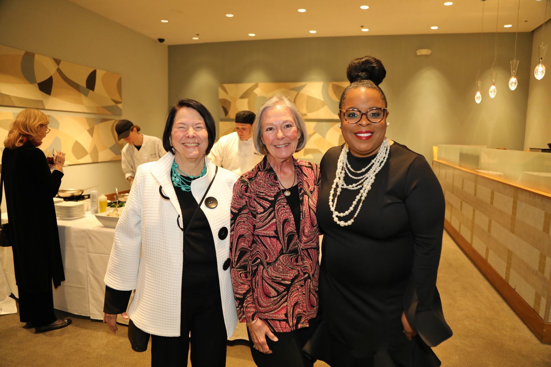 Linda Riekes, Carol Voss, Valeda Keys